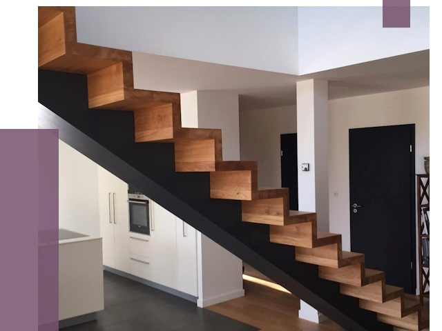 Изготовление деревянных лестниц в Пыти-Яхах от 86471 руб. | ПРОЛЁТ-Пть