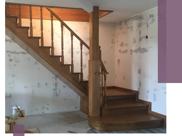 Ремонт деревянных лестниц в Пыти-Яхах: быстро и качественно