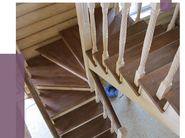 Реставрация деревянных лестниц в Пыти-Яхах от 4273 руб.