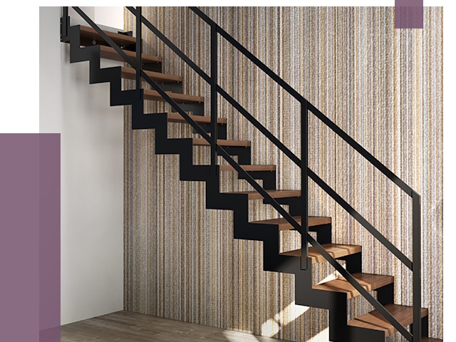 Изготовление металлических лестниц в Пыти-Яхах от 48322 руб. | ПРОЛЁТ-Пть