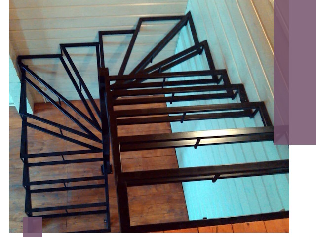 Изготовление металлических лестниц любой сложности в Пыти-Яхах