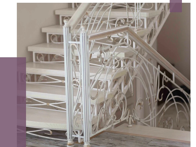Изготовление кованых лестниц на заказ в Пыти-Яхах от 86471 руб. | ПРОЛЁТ-Пть