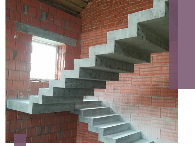 Бетонные лестницы под ключ в Пыти-Яхах: монтаж, демонтаж, ремонт