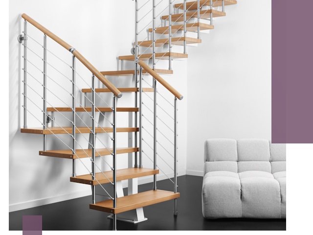 Модульные лестницы под ключ в Пыти-Яхах — монтаж и изготовление