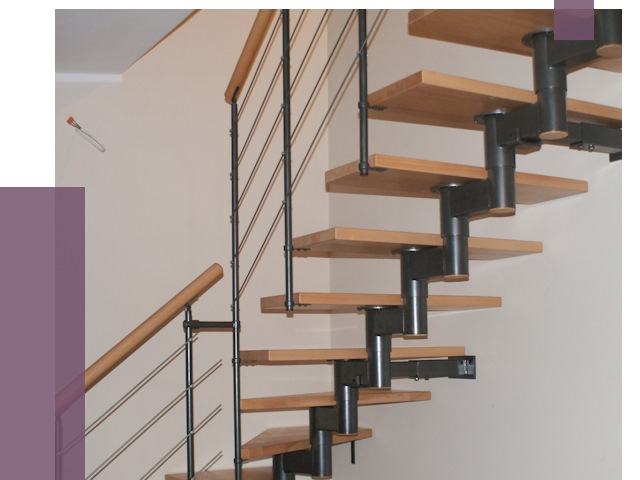 Изготовление модульных лестниц в Пыти-Яхах от 11445 руб. 