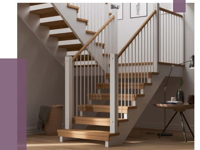 Маршевые лестницы в Пыти-Яхах от 37894 руб. — монтаж | ПРОЛЁТ-Пть