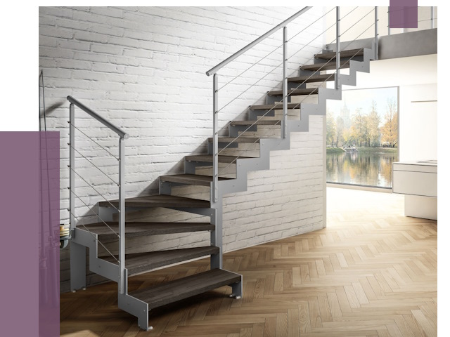 Г-образные лестницы под ключ в Пыти-Яхах от 36877 руб. | ПРОЛЁТ-Пть