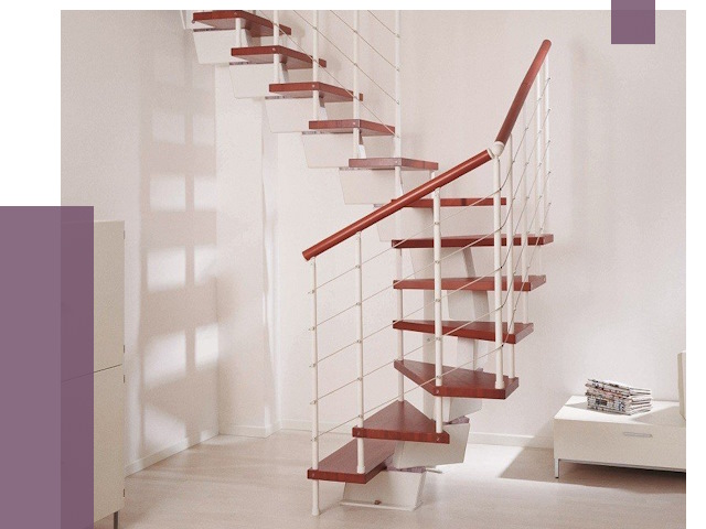 Изготовление лестниц на больцах в Пыти-Яхах от 9664 руб. | ПРОЛЁТ-Пть