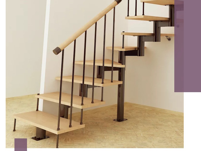 Монтаж лестниц на больцах в Пыти-Яхах — быстро и надежно