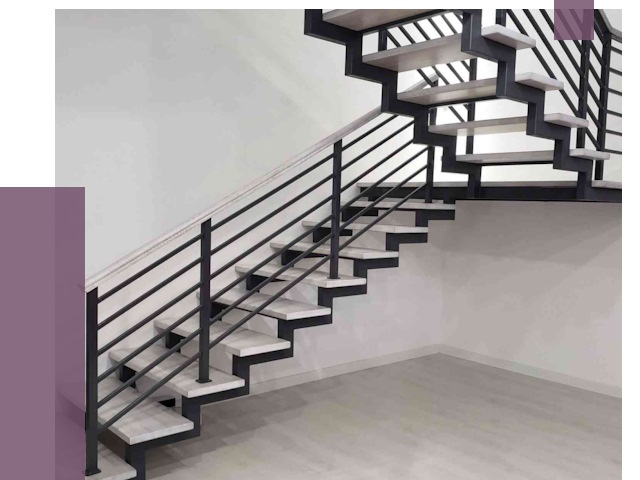 Лестницы на металлокаркасе под ключ в Пыти-Яхах от 12716 руб. | ПРОЛЁТ-Пть