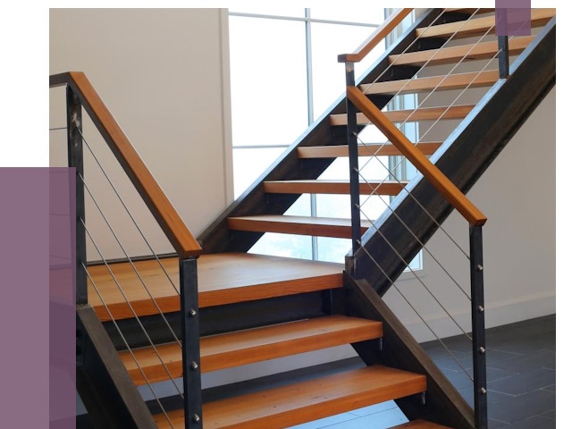 Изготовление лестниц на металлокаркасе в Пыти-Яхах от 18820 руб. | ПРОЛЁТ-Пть