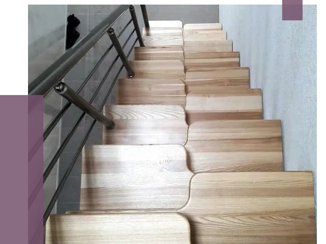 Лестницы гусиный шаг в Пыти-Яхах от 12971 руб. под ключ | ПРОЛЁТ-Пть