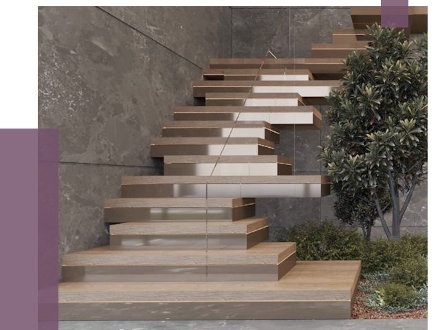 Современные лестницы в Пыти-Яхах от 13734 руб. | ПРОЛЁТ-Пть