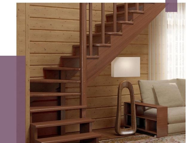 Лестницы эконом класса в Пыти-Яхах от 18159 руб. бюджетные решения