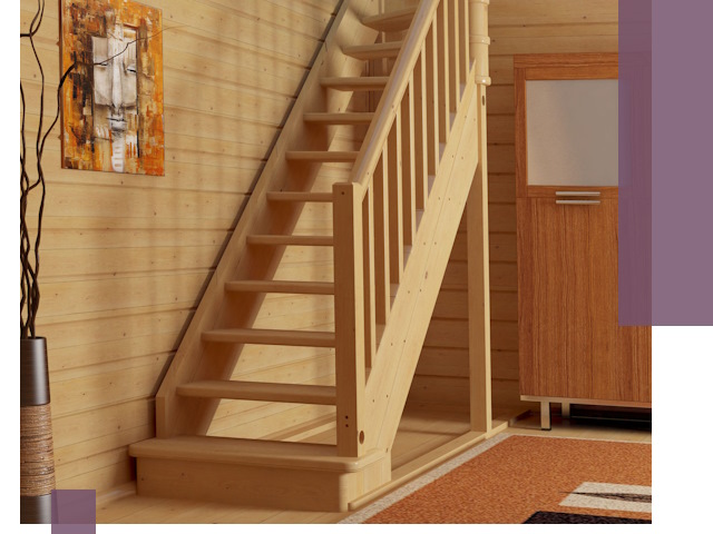 Лестницы эконом класса под ключ в Пыти-Яхах — недорого и быстро