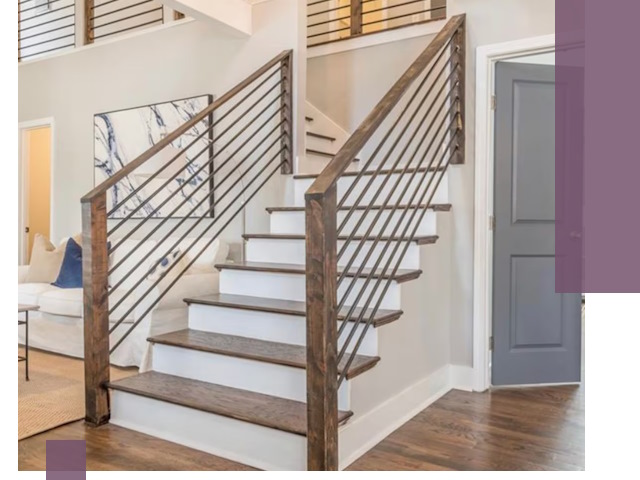 Лестницы для коттеджа под ключ в Пыти-Яхах — изготовление и монтаж