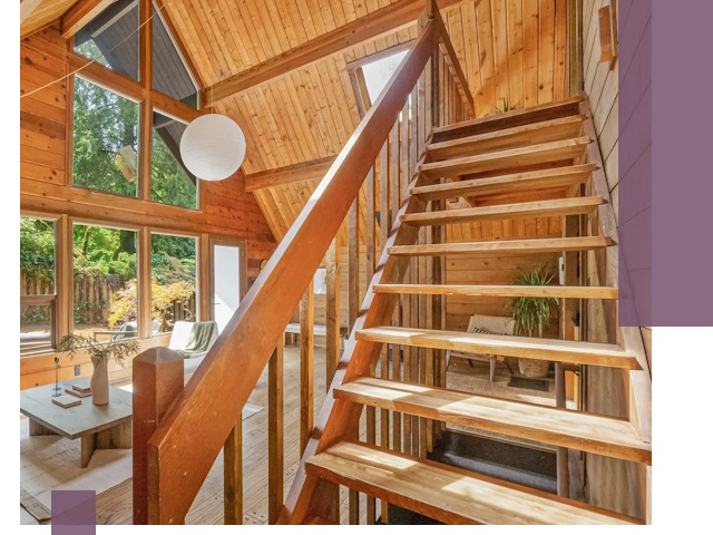 Лестницы для дачи под ключ в Пыти-Яхах — изготовление и монтаж