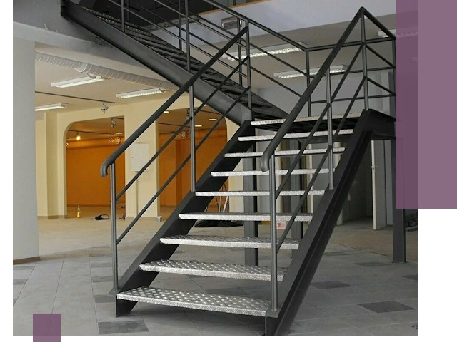 Лестницы для офиса в Пыти-Яхах: изготовление, монтаж, демонтаж