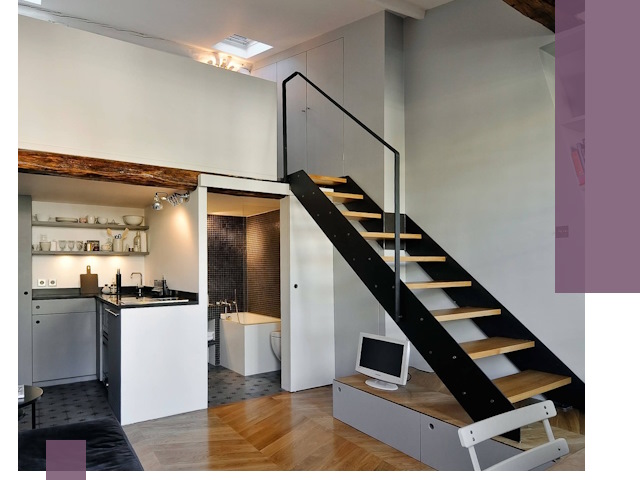 Лестницы на антресоль под ключ в Пыти-Яхах — изготовление и монтаж