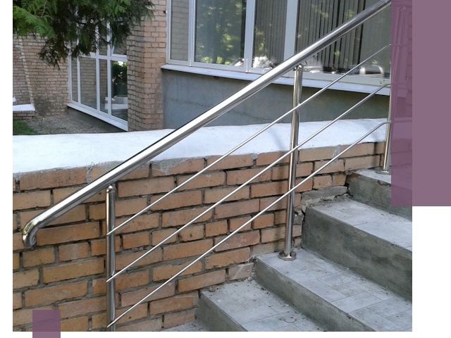 Перила из нержавеющей стали высокого качества в Пыти-Яхах