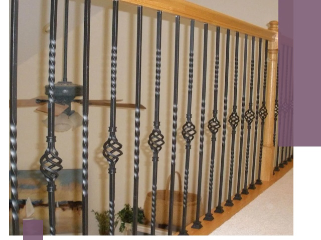 Изготовление и монтаж кованных перил в Пыти-Яхах под ключ