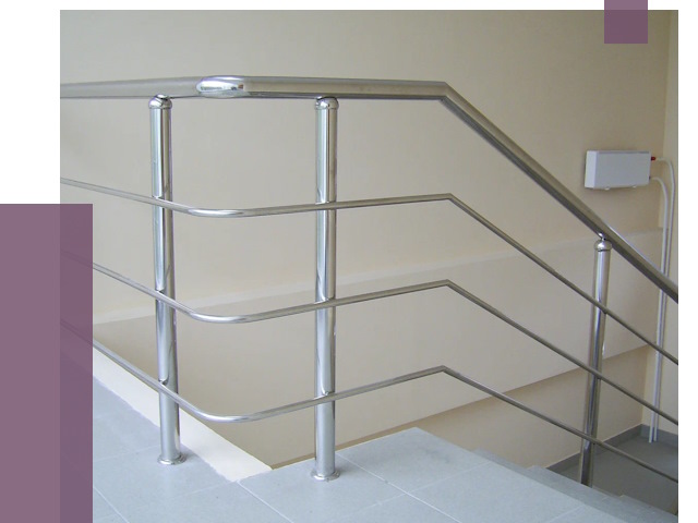 Алюминиевые перила в Пыти-Яхах от 6307 руб. под ключ | ПРОЛЁТ-Пть