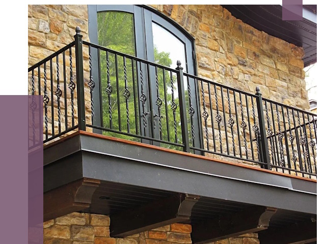 Балконные ограждения в Пыти-Яхах от 7986 руб. — купить | ПРОЛЁТ-Пть