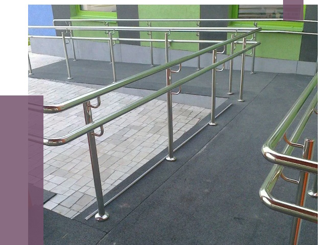 Ограждения пандусов в Пыти-Яхах от 4324 руб. монтаж | ПРОЛЁТ-Пть