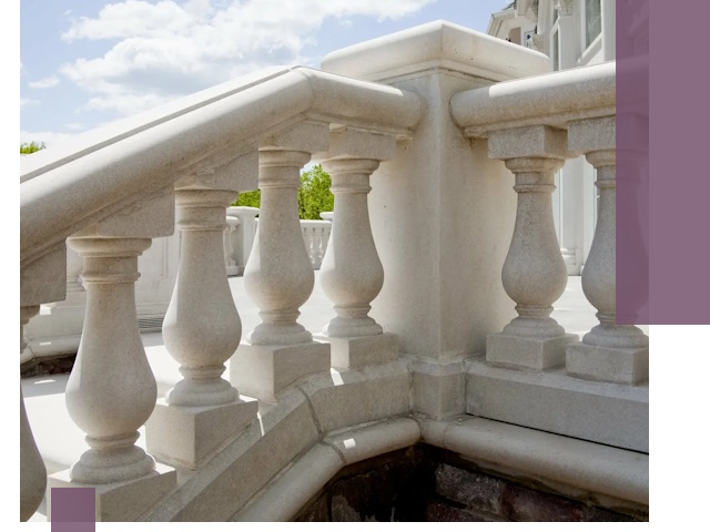 Балюстрады из металла и камня под ключ в Пыти-Яхах