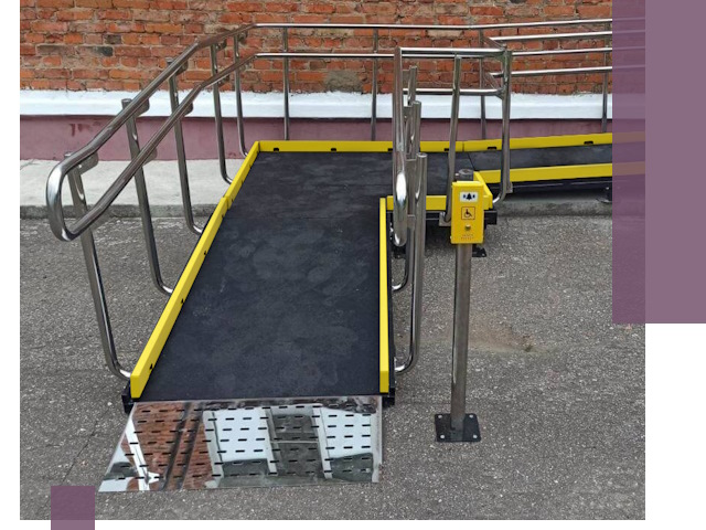 Изготовление наклонных пандусов для инвалидов в Пыти-Яхах