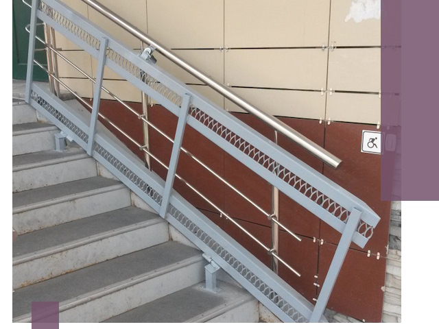 Изготовление откидных пандусов под ключ в Пыти-Яхах