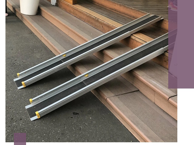 Телескопические пандусы под ключ в Пыти-Яхах — изготовление и монтаж