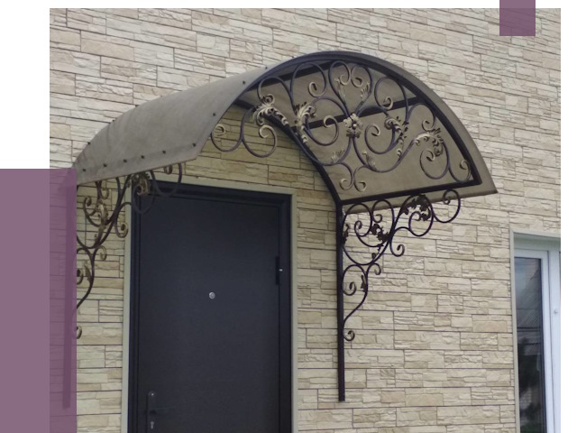 Ремонт козырьков в Пыти-Яхах от 7375 руб. | ПРОЛЁТ-Пть