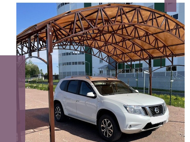 Недорогие навесы в Пыти-Яхах от 42727 руб. | ПРОЛЁТ-Пть