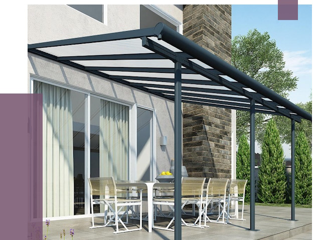 Навесы пристенные в Пыти-Яхах от 9054 руб. — монтаж и установка | ПРОЛЁТ-Пть