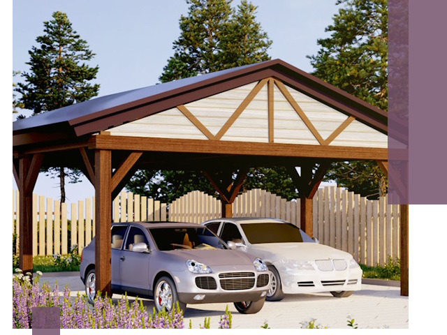 Навесы для автомобиля в Пыти-Яхах — изготовление и монтаж