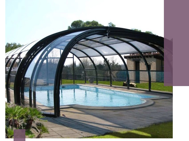 Навесы для бассейна в Пыти-Яхах: изготовление и монтаж под ключ