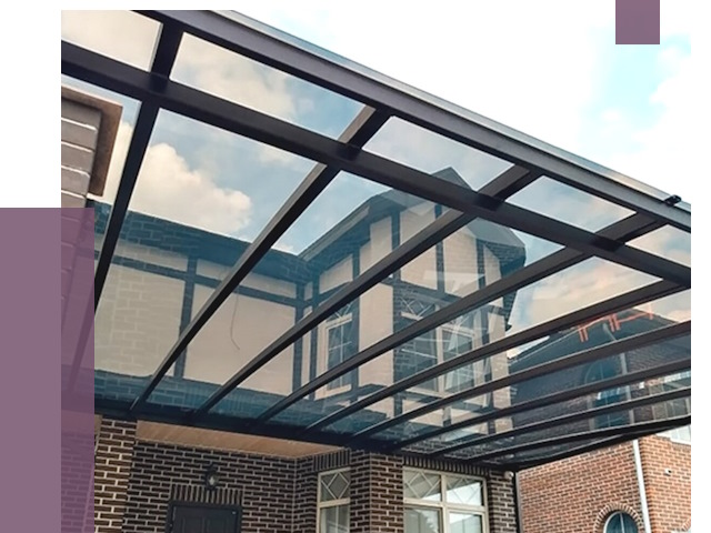 Навесы из поликарбоната в Пыти-Яхах от 8566 руб. под ключ — ПРОЛЁТ-Пть