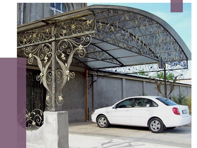 Кованые навесы в Пыти-Яхах от 14497 руб. | ПРОЛЁТ-Пть