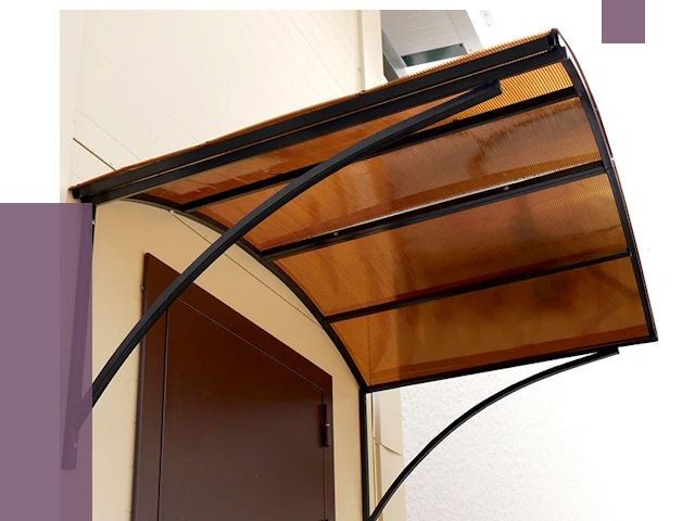 Недорогие козырьки в Пыти-Яхах от 7548 руб.  | ПРОЛЁТ-Пть