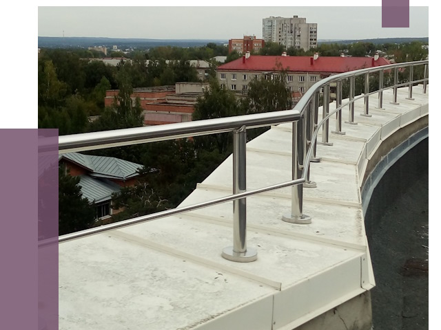 Парапеты и ограждения кровли в Пыти-Яхах от 4934 руб. 