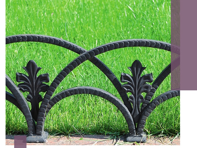 Декоративные металлические бордюры под ключ в Пыти-Яхах