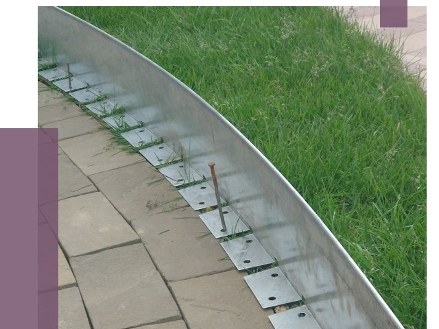 Металлические бордюры для тротуаров в Пыти-Яхах от 8647 руб.