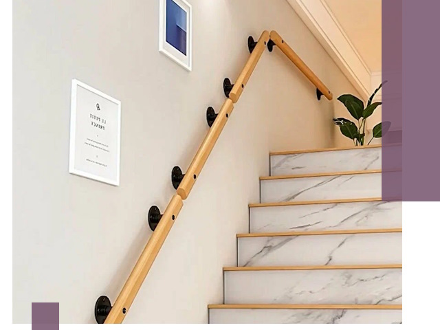 Поручни металлические и деревянные под ключ в Пыти-Яхах