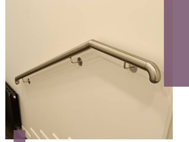 Изготовление пристенных поручней в Пыти-Яхах под ключ за сроки