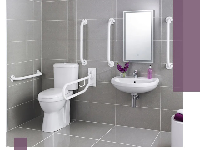 Поручни для санузлов в Пыти-Яхах: установка, ремонт и монтаж