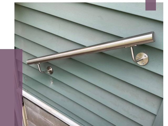 Поручни из нержавеющей стали в Пыти-Яхах от 7630 руб.  | ПРОЛЁТ-Пть