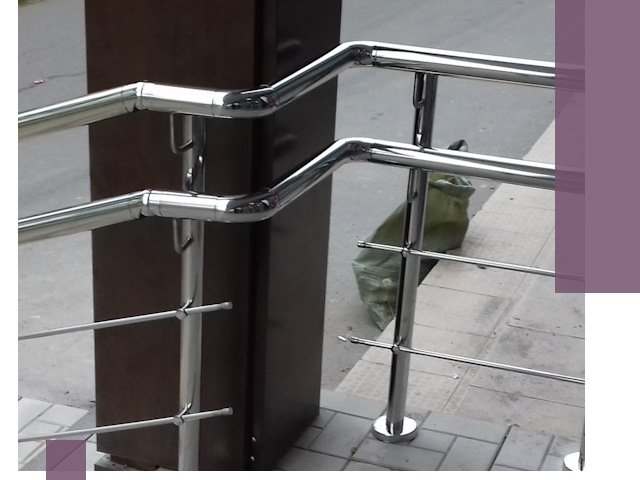 Монтаж поручней из нержавеющей стали в Пыти-Яхах качественно и быстро